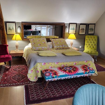 Bed and Breakfast Les Glycines Ury Exteriér fotografie